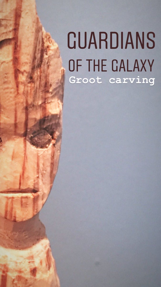 Wood carving . Swiss army style #guardiansofthegalaxy