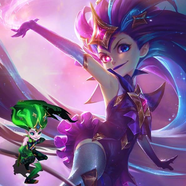 manutegaming's tweet image. 🌟Sorteo LPP 5X Zoe guardiana de las estrellas🌟
Para participar:
1. Sígueme
2. Fav y retweet
Contiene campeón, skin y CHROMA EXCLUSIVO que NO se puede comprar.
Termina el día 25. Válido para LAN, LAS y EUW. Ganadores por MD. Suerte! #TeamManute #LeaguePartner