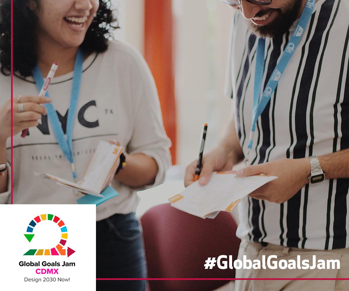 GlobalGoalsCDMX's tweet photo. Trabajamos en el objetivo: Equidad de Género 👫 #GlobalGoalsJamCDMX es la oportunidad de enfocar tus ideas de forma dinámica y efectiva 🌟 https://t.co/Y4n80zzhxF