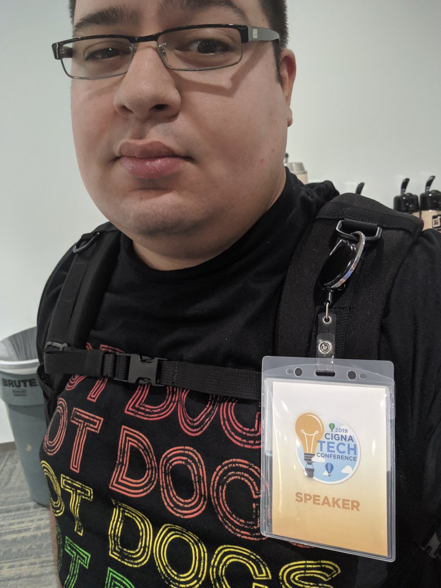 santiagon610's tweet photo. Another year of #cignatech in the books. Had a great time catching up with great folks and being the warm-up act for @yonkeltron https://t.co/vIqRNZKSfo