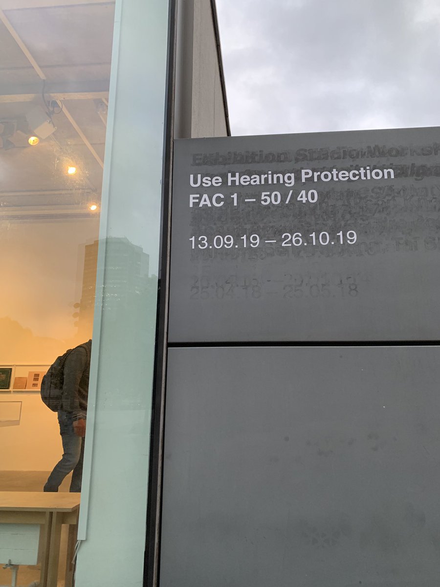 wolfram1909's tweet image. Go see this #usehearingprotection #chelseaspace