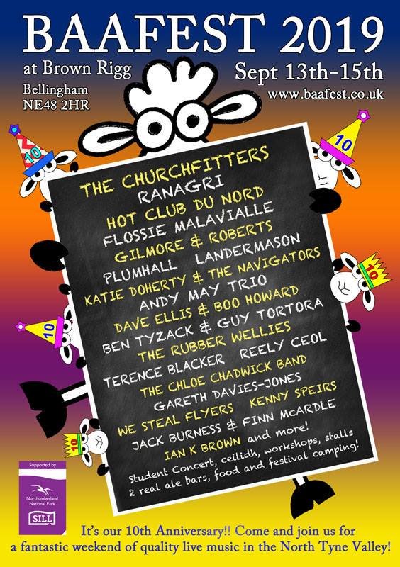 Looking forward to playing the wonderful @baafest this weekend!! Happy times x