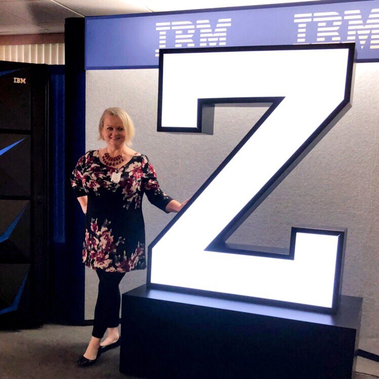 LuanneJagich's tweet photo. Always proud to be an IBMer. Sharing the fruits of our labor with the world on z15 launch day!! #z15 #ibmz #linuxone https://t.co/dftdSBLYrm