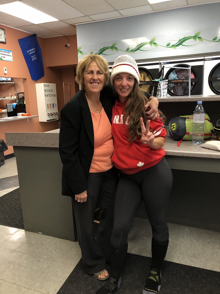 marlene_hibbs's tweet photo. @CarolHughesMP and myself in#Elliot Lake! She came to see me at the laundry mat! @niedcanada @theNEDIC @bodybravecanada @dranitafederici she’s a strong advocate for #eatingdisorders - thank you for your work and advocacy Carol! https://t.co/lXbjzb2hX7