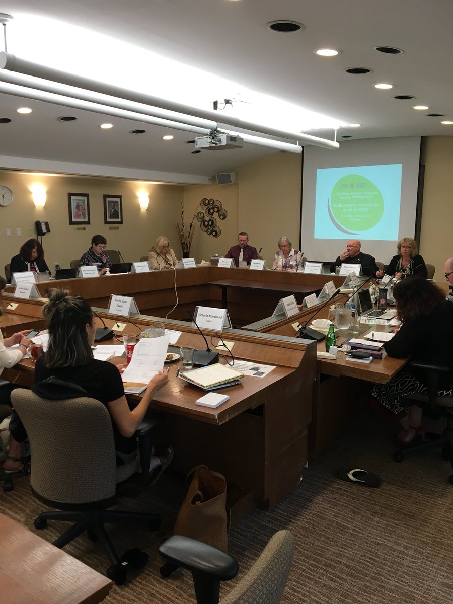 Our board is gathered today at #CNAhouse - we’re all excited for CNA’s  #elxn43 health-care panel this afternoon! Will you be joining us? #CNA2019