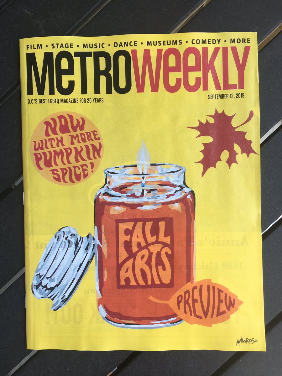 metroweekly's tweet photo. Out now! #fallarts #WashingtonDC https://t.co/VRbXPdl6QH