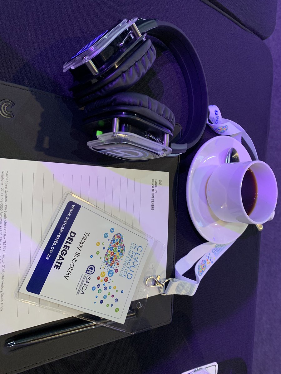 HowardJoelCo1's tweet photo. Attended the #CloudinPractice silent conference today. Interesting and illuminating.  @saica_ca_sa https://t.co/e9bkyhTfuc