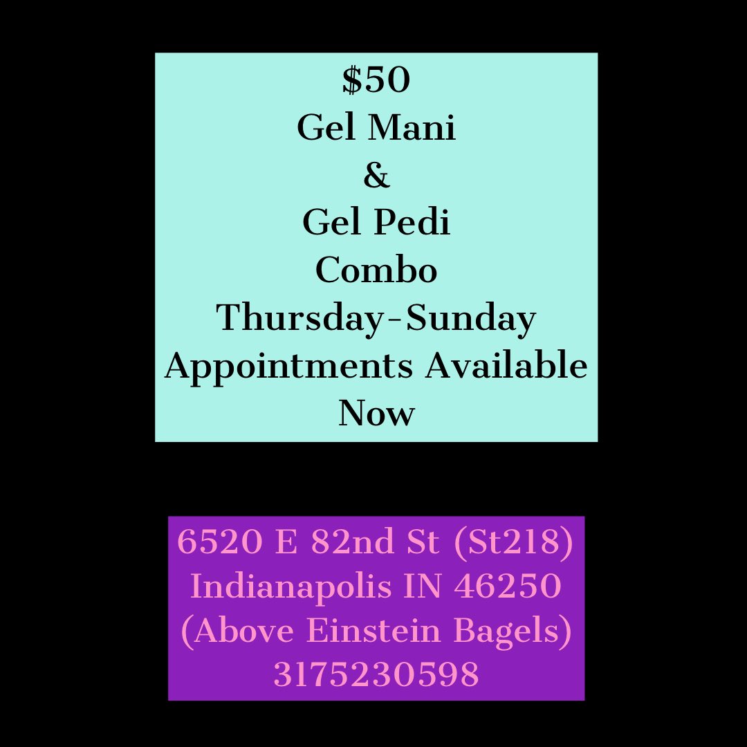 MoneeSiera's tweet photo. #Indianapolis #indynails #Indiananailtech #castletonIndiana https://t.co/8FmyAi2lcS