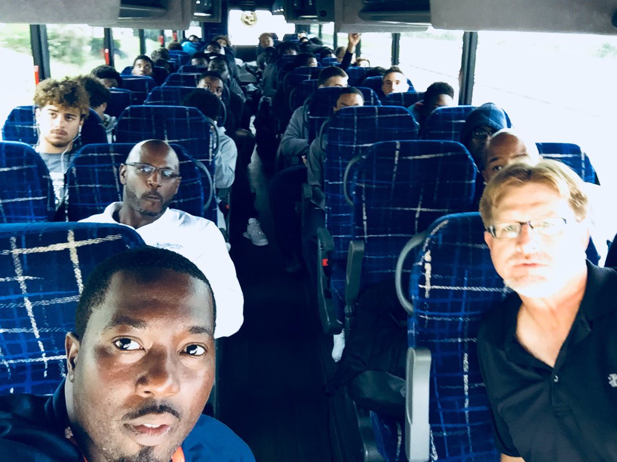 jptfootball2021's tweet photo. JPT Trojans headed to Douglas, GA to take on @coffee_trojans. 2nd Annual Trojan Bowl!!! #TrojanPride @jptprincipal @JPTAthletics https://t.co/xpXsOYVZfn