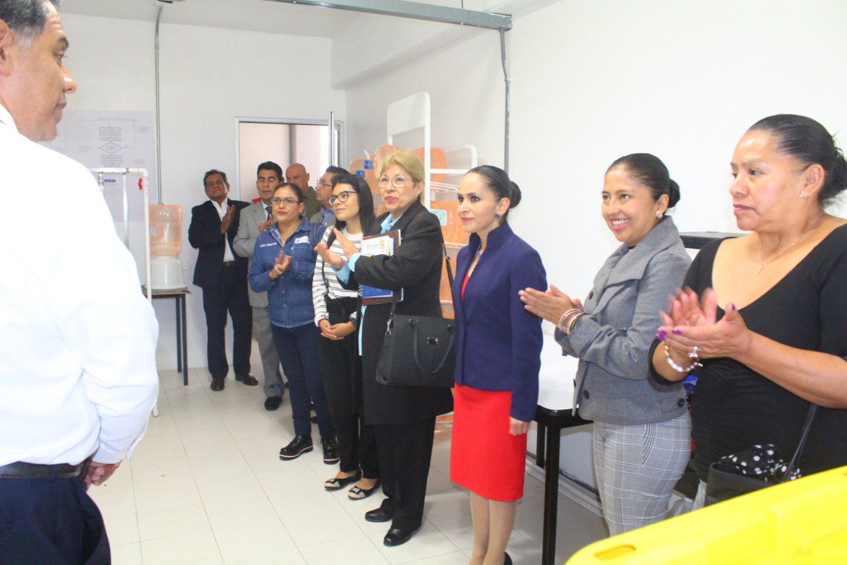 TecNMTeziutlan's tweet photo. El #TecDeTeziutlán inaugura su propia Planta Purificadora de Agua. https://t.co/w6KqcEoH24