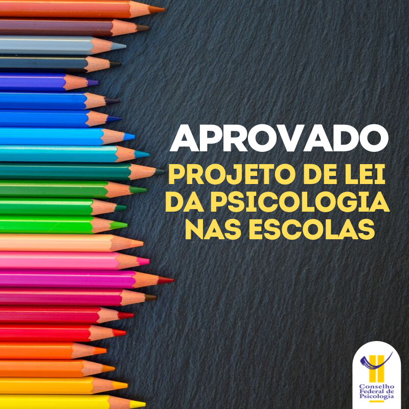 cfp_psicologia's tweet photo. VITÓRIA: PSICOLOGIA NAS ESCOLAS

Após intensa mobilização da Psicologia brasileira, a Câmara dos Deputados acaba de aprovar o Projeto de Lei 3688/2000, que dispõe sobre serviços de Psicologia e Serviço Social na educação básica. 

Saiba mais: https://t.co/qzIa7JKGhC https://t.co/SQJ94RHzES