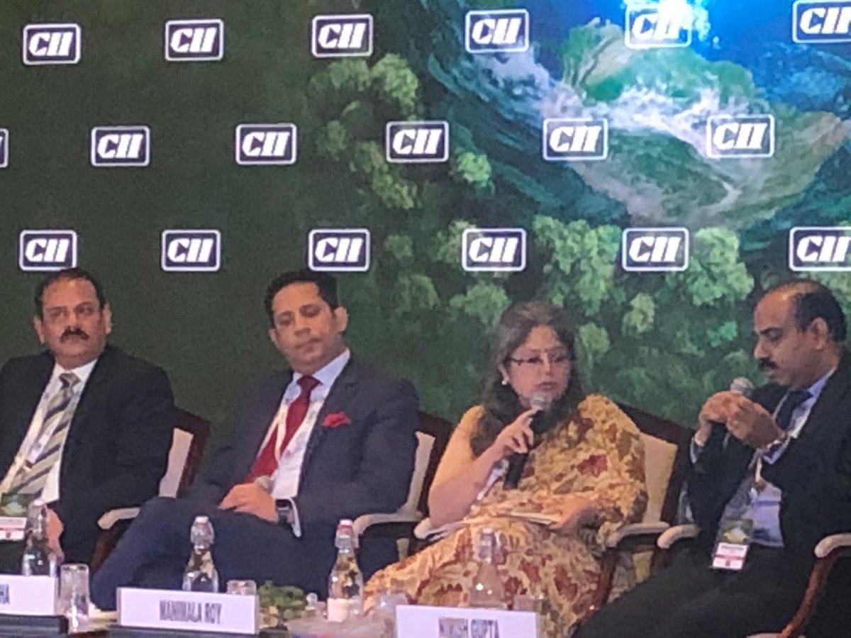 ManimalaRoyCBRE's tweet photo. Lovely session on skilling for Green Real Estate ..at the 9th CII conference! Great panelists https://t.co/Mjoe6uuJ9k
