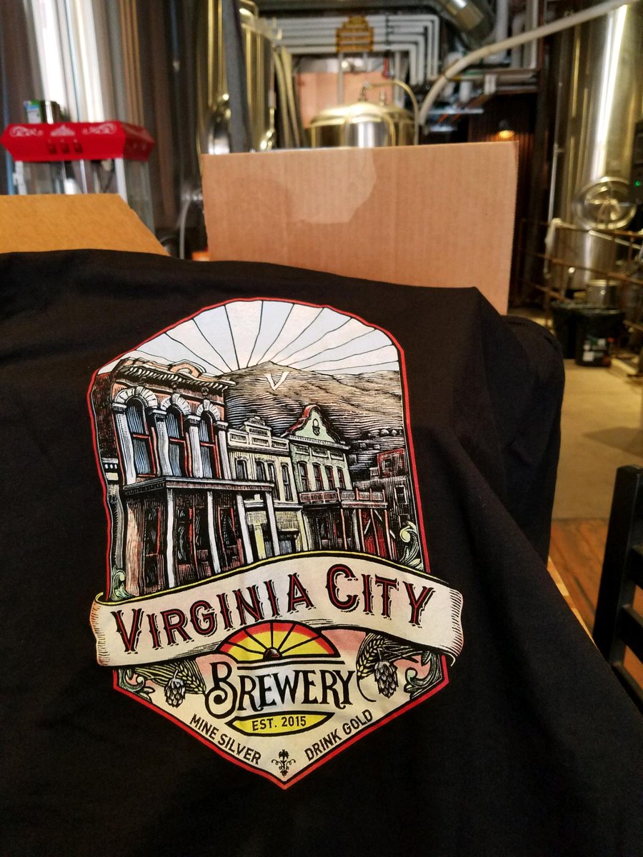 Our new tshirts just arrived. How do you like the new logo? Stop in and have a cold beer and be the first to take one of these home.