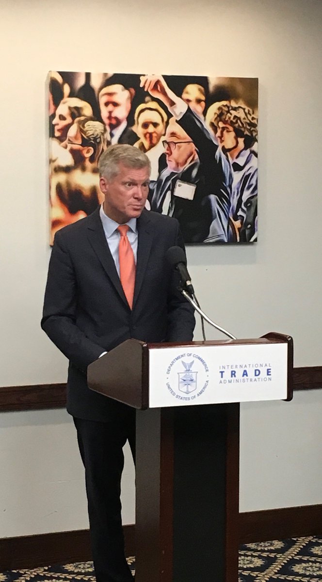 TradeGov's tweet photo. .@TradeGov Deputy Assistant Secretary for Services James Sullivan kicked off the Third Annual Joint Review of the EU-U.S. #PrivacyShield Framework #DataPrivacy #DataFlows https://t.co/g20EHyNunl