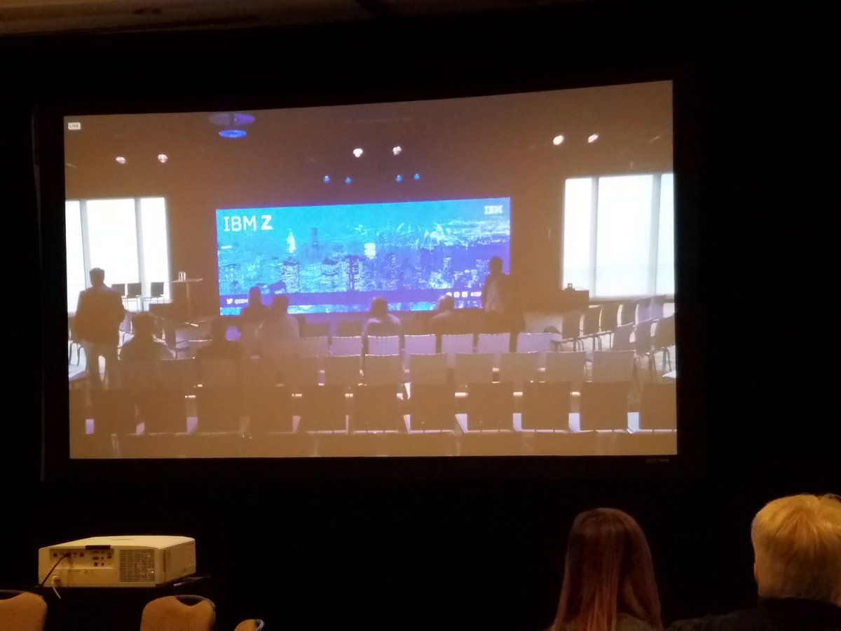 tsdny55's tweet photo. Waiting for the #z15 launch in NYC.  Exciting day for #IBMz. https://t.co/57l1HcsAHj