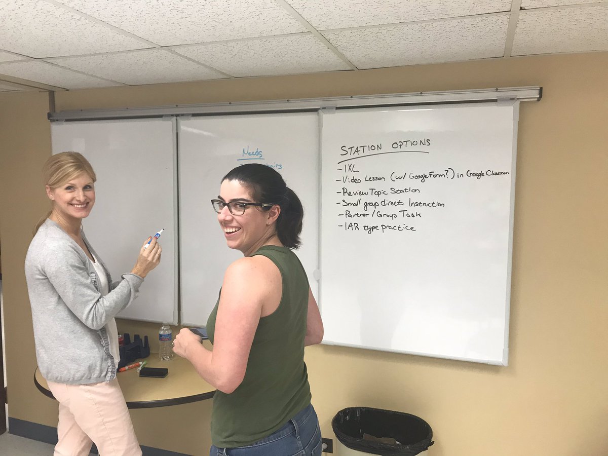 MrsKforrest's tweet photo. Co-teachers: collaboration in action! #engageD64 https://t.co/tPO5HTG9ww