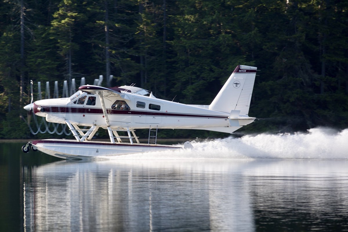 vikingairltd's tweet photo. #TBT: Several years have passed since N126CM was transformed by Viking into a beautiful #DHC2T #Turbo #Beaver #aircraft, but even before that she was a cover model! We may be a bit biased, but in our opinion, she has become better with age. #avgeek #deHavilland #BuiltinCanada https://t.co/mLo86sAMDc