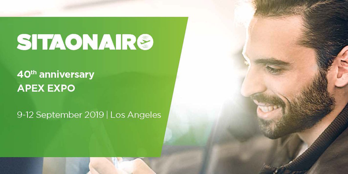 SITAONAIR's tweet photo. Final day of #APEXEXPO40! There's still time to meet our experts on stand 1813 or check out our recent @aircalin and @FlyANA_official announcements, plus #CrewTab and #mobile updates, on the #SITAONAIR site! https://t.co/cmafiLnfjm https://t.co/0WUB9BjDsa