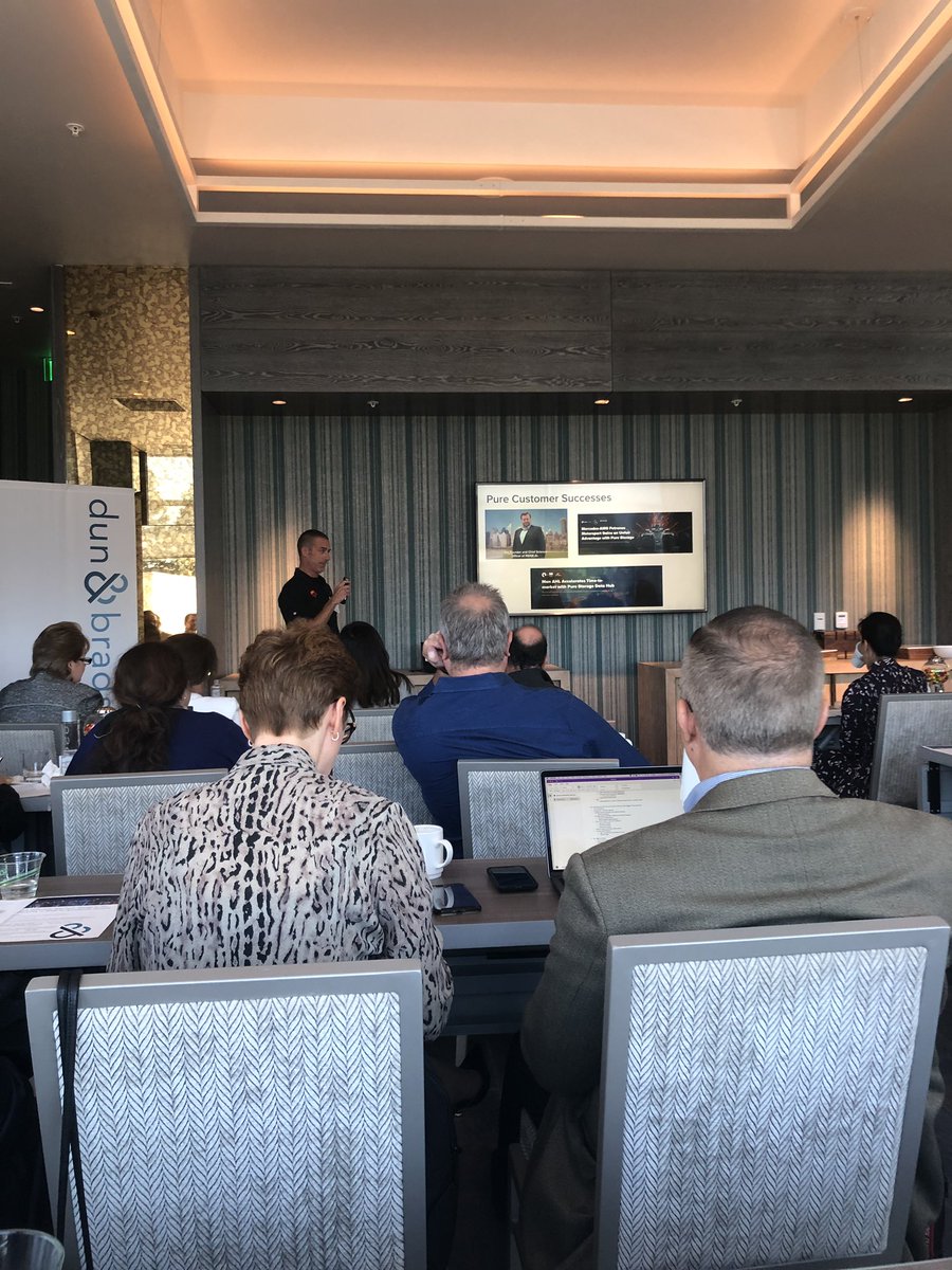 seantcrowley's tweet photo. Bill Mitchell’s mission  @PureStorage is to create engaging and inspiring digital experiences that engage their customers. Unmasking the anonymous traffic to their website to drive personalization is helping them succeed. @DunBradstreet @Lattice_Engines https://t.co/On2p9pNuz1