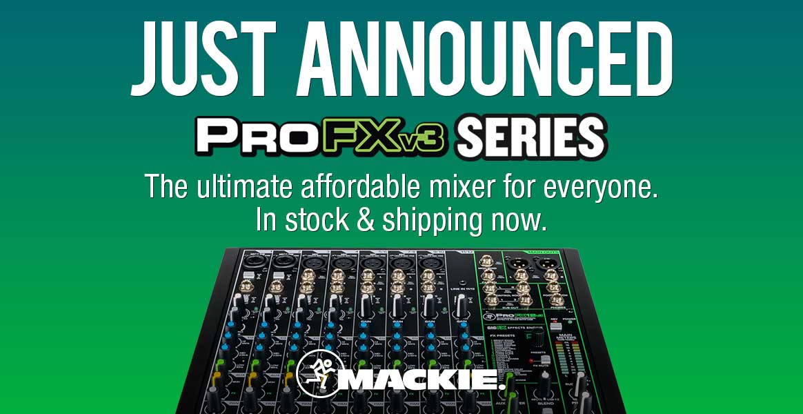 shopsolotechus's tweet photo. 🚨NEW PRODUCT ALERT🚨
@MackieGear #profxv3 Series Effects Mixers with USB are the ultimate affordable solution for live sound, home recording, and content creators.
Shop Now ➡️: https://t.co/MUZjrhB758 https://t.co/MeV3CNhhAC