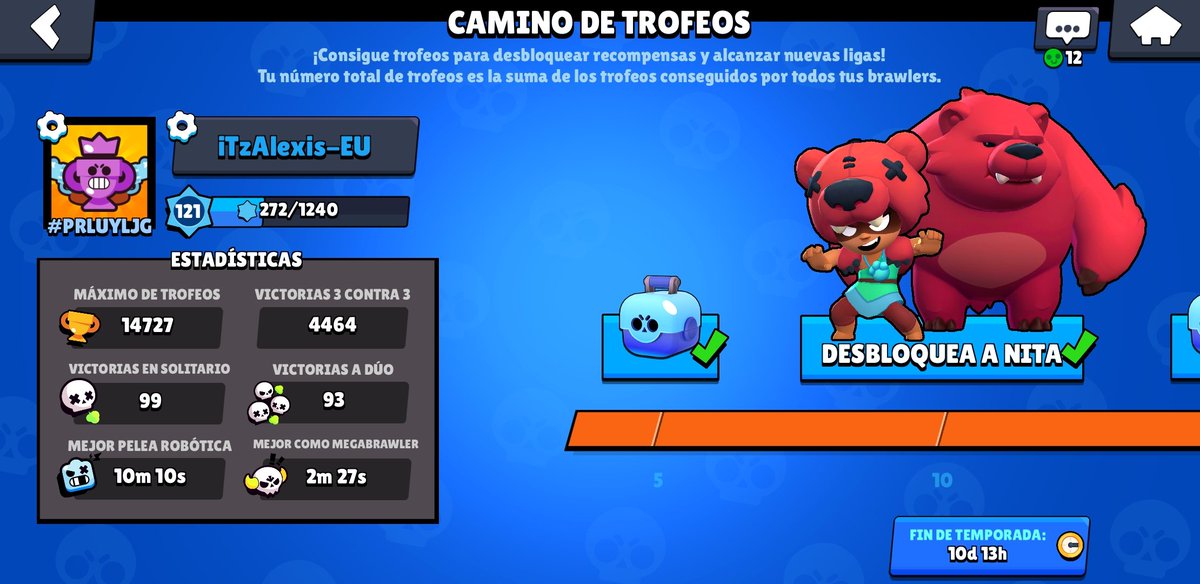 ServanAlexis's tweet photo. Buscamos equipo de Brawl starts yo y @Josevte10_YT aqu�� dejo nuestras stats más info MD.
@BScomunidad__ @iRaferBS @ErNoVaTo @MaRCeUTM @RuboBS_ @MariaAguiiBS @_TheKinG_BS @Rom178B https://t.co/umEy1LxwkV