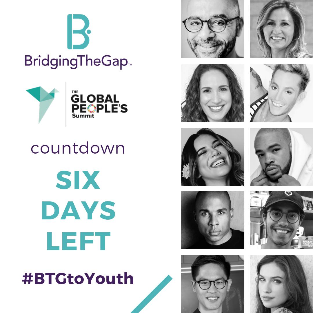 BridgingTheGapX's tweet photo. Just 6 days to go until the #BTGtoYouth event in #Toronto at the @rcyctoronto!
Join @MsAnnaBlue @FrankieJGrande @AdelaineMorin @MAEJOR Anthony Preston @goswish @WilliamWZ and @RachelsNews September 18 in person or online!
👉 https://t.co/TCsgT3Oy4b https://t.co/cVHQ4irMTP