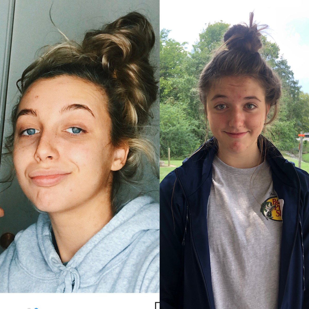 kensleyboyd's tweet photo. twitter do your thing &amp; let emma meet her twin @emmachamberlain https://t.co/KxqBd1pxwG