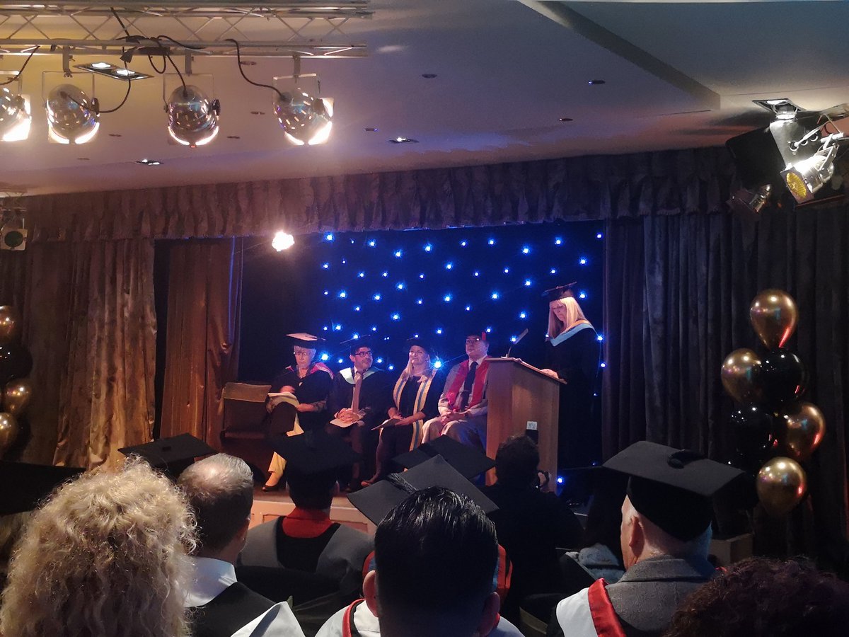 NelsonColneColl's tweet photo. Our Graduation Ceremony begins with opening words by Alison Rushton, Vice Principal of Nelson and Colne College.
#NCCgraduation #ClassOf2019 https://t.co/YUfNJum6YF