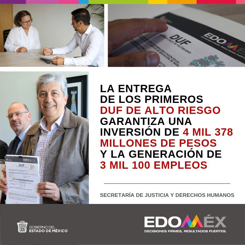 copladem's tweet photo. #COFAEM y @alfredodelmazo, apoyan a personas que impulsan #InvierteEnEdomex mediante la entrega de los primeros #DUF para llevar a cabo proyectos de unidades económicas o inversión https://t.co/VCHqZl9qD2