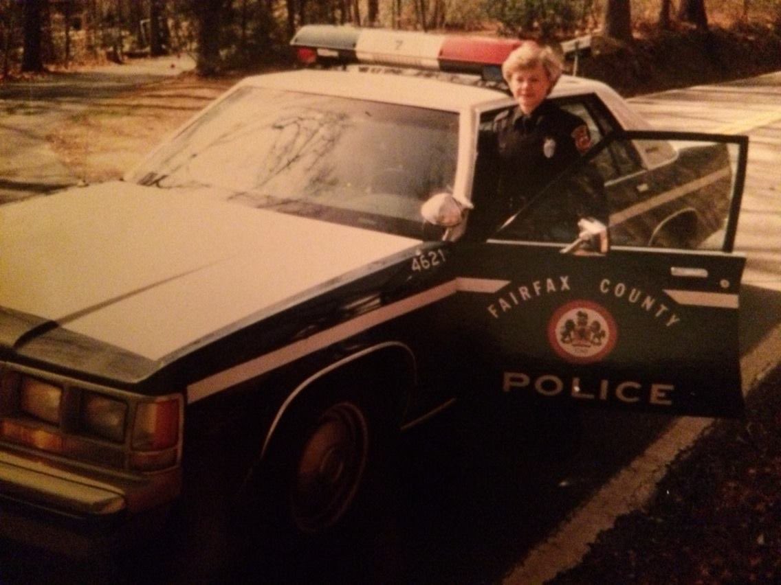 Celebrating #NationalPolicewomansDay with this awesome memory of my Mom.