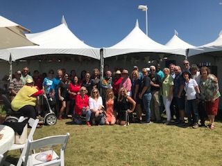 MyFPP's tweet photo. Our Suzanne Haas had fun at July's joint member mixer of the National Independent Concessionaires Association and the Western Fairs Association, hosted by the OC Fair! She represented both UMS and WFA as Division Representative for Services &amp; Suppliers. https://t.co/PO3PdIGYX7