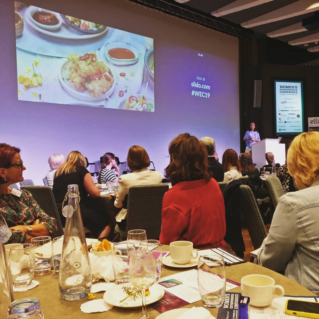 Jo_Step_Thomp's tweet photo. Brilliant and inspirational day at the Propel Hospitality Women's Entrepreneur Conference 👭🌮🌯🍛🍜💪 #girlpower #food #trailapp https://t.co/BZxxRCKOfr