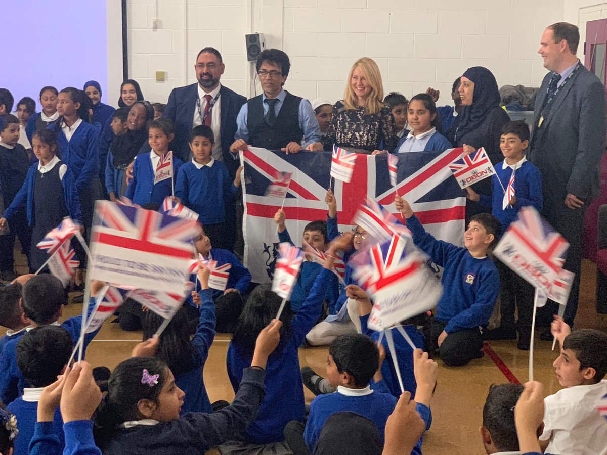 EstherMcVey1's tweet photo. Fantastic afternoon @FevershamSchool celebrating #CommunitiesWeek2019 
The school exuded positivity, is rated Outstanding by OFSTED &amp; the Head won Headteacher of the Year.
They put their success down to hard work, community engagement, aspiration &amp; lots of fun. https://t.co/ZNgr1YcEHE