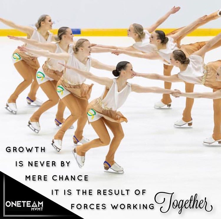 A little truth for your Thursday.  #OTMinspire #synchroskating #skating #synchronizedskating 
PC ⁦<a href="/SynchroPhoto_eu/">Synchro Photo.eu</a>⁩ 
PS ⁦wishing all the <a href="/CBCbattle/">⛸️ Battle of the Blades ⛸️</a>⁩ contestants happy training! #battleoftheblades (Try SYNCHRO for the real battle of BLADES 😉 ) #16skaters #32blades