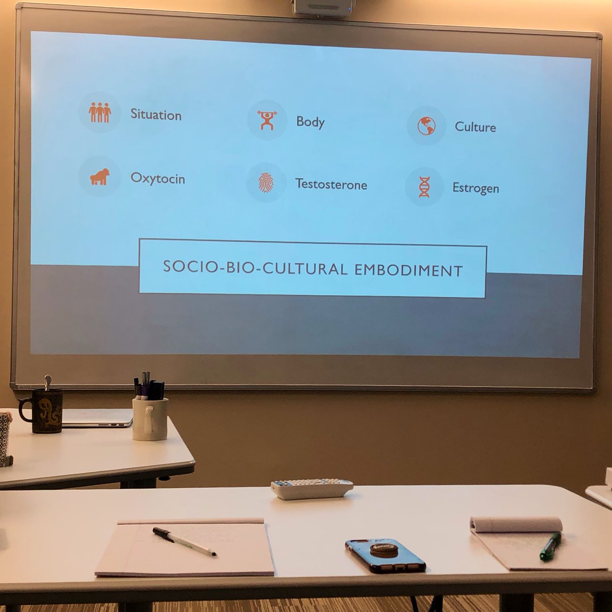 MindandCulture's tweet image. Today we had our first research meeting of the semester! Doctoral fellow Kate presented on her dissertation prospectus, which will aim to address some of the affective #neuroendocrine differences between #religiousritual in men and women. 🚺🚹 #sexdifferences