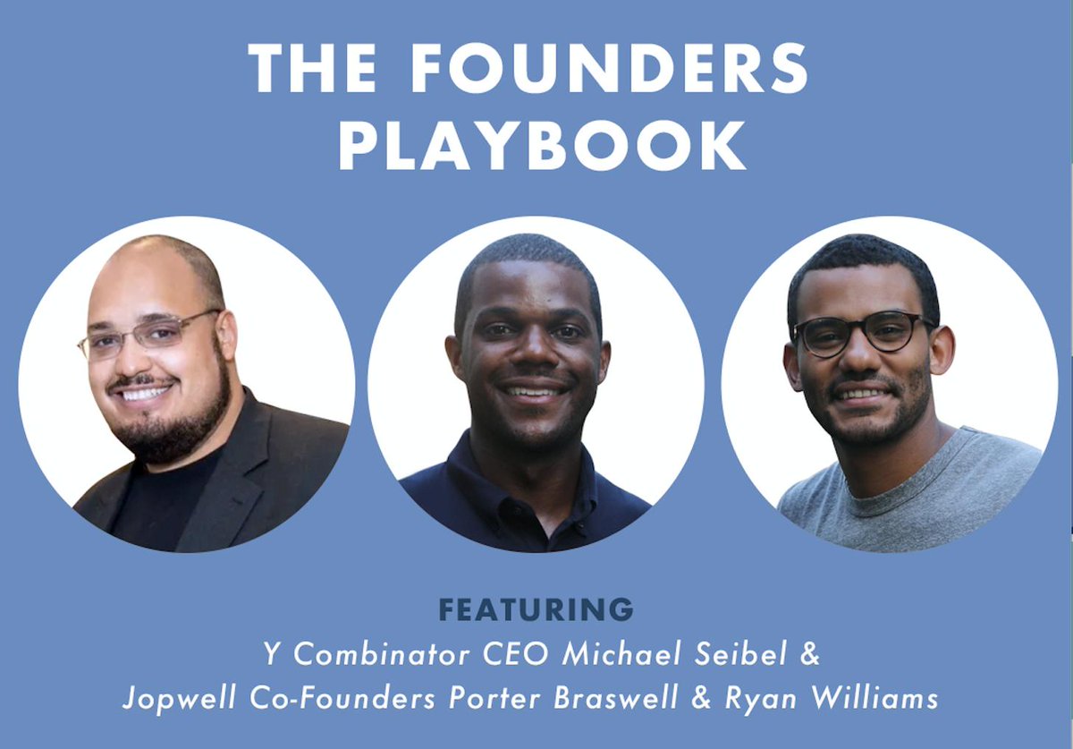Looking forward to hosting #TheFoundersPlaybook with @mwseibel tonight in NYC! @ycombinator #UnlockingOpportunity  🙌🏾🔑