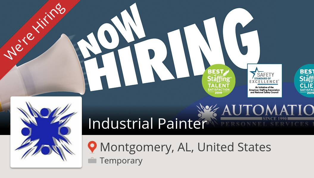Automation Personnel On Twitter Industrial Painter Job
