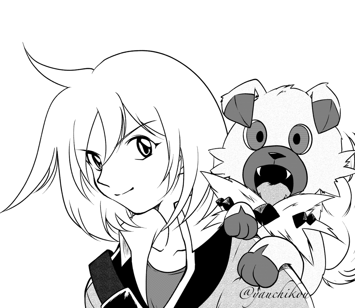 矢内光 キリヤ 電撃 ピカチュウ風 電撃ピカチュウ キリヤ ポケモンマスターズ トレス絵 小野敏洋