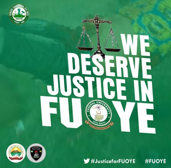 oluseunjanette's tweet photo. Let's do this together 
#JusticeForFUOYE 
#FUOYEphobia 
#FUOYE https://t.co/i8N4UteZAI