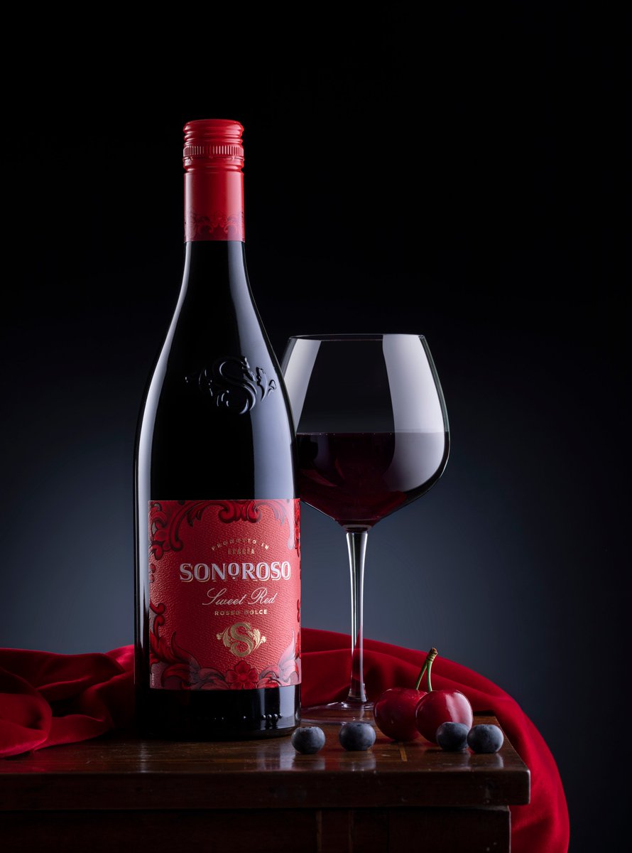 Rich and enticing, with a delicate burst of fruit — say hello to <a href="/sonorosowine/">Sonoroso Wine</a>, your new sweet thing! #wine #RedWine #sgws #cheers #SipResponsibly