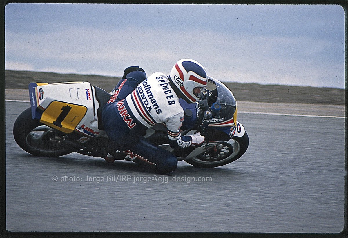 theracingcolors's tweet photo. @fastfreddiespencer @circuito_jarama #spain GP 86 @motogp #madrid #thecolorsofspeed @jarama_fan #motorsport #moto #photography @georj_igl @HondaMotosES https://t.co/wHCNOYJZBI