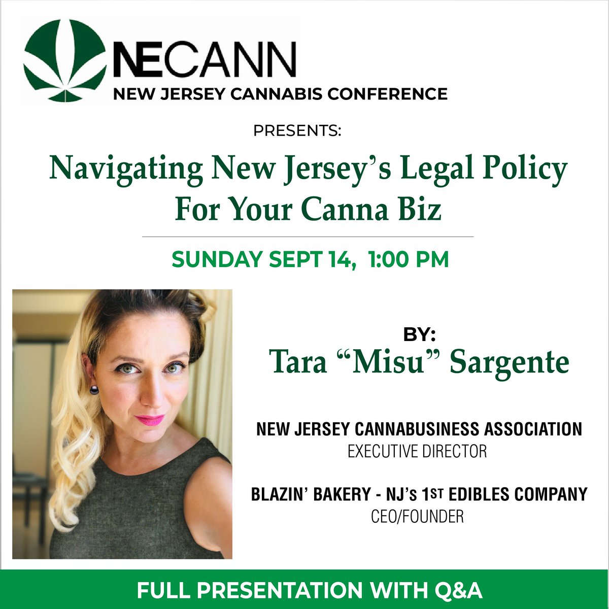BlazinBakery's tweet photo. Few have sat as closely to the #cannabis legislative process w the perspective of operating an #NJ #cannabusiness for over a decade as I have. This is my 1st full presentation on the matter. To operate in #NewJersey this one is a must! #ACConventionCenter https://t.co/XxC5TV2wpF https://t.co/TrwNX9mm9c