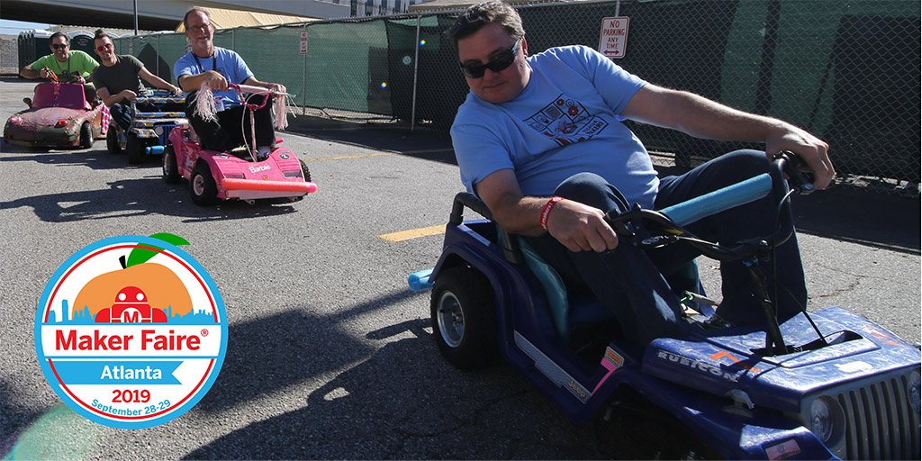 Maker Faire Atlanta September Newsletter - Makerspaces - Power Racing Series - United Way Atlanta mailchi.mp/makerfaireatl/…