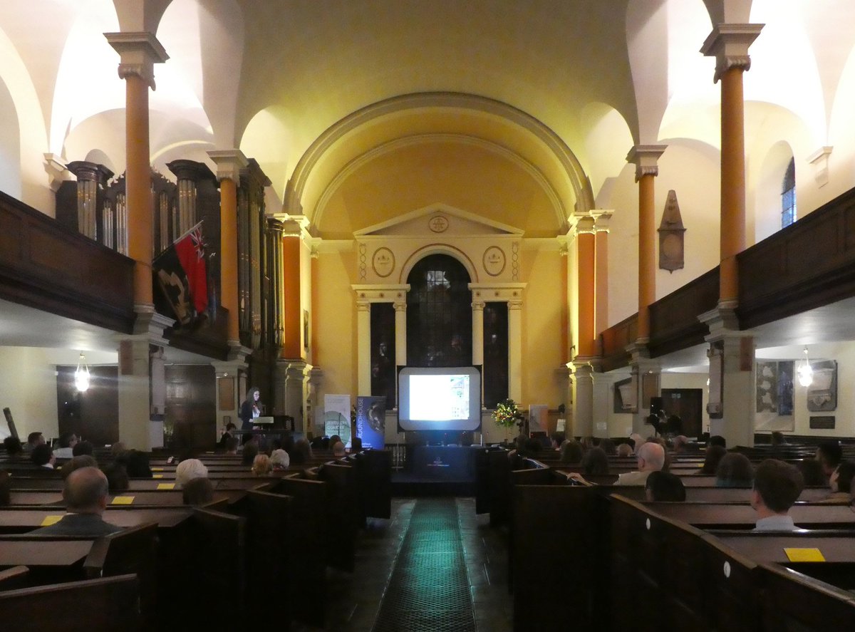 MattAVaughan's tweet photo. Our @LibertyWatts talking about @InsallArch  project @MoseleyRdBaths, working with @nationaltrust @HistoricEngland Bham CC &amp; @WorldMonuments alongside @MannWilliamsUK @CroftBC in the setting of @StPaulsChurchJQ for @BHeritageWeek https://t.co/aCg7D71Zhc