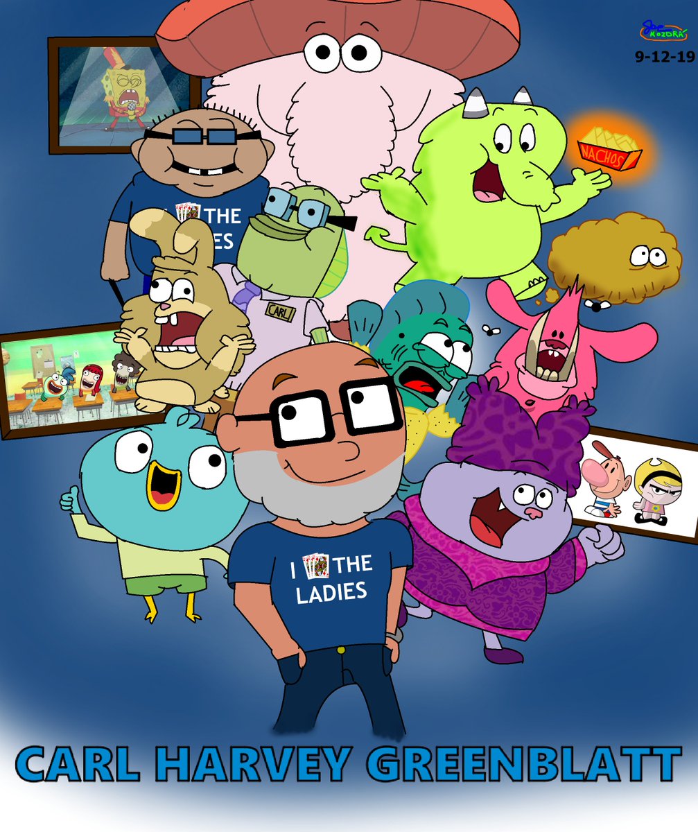 JessKozdra's tweet photo. A tribute picture to my mentor and pal, C.H. Greenblatt! Thanks for everything you do Carl! Talk to you soon :D 

#chowder #harveybeaks #fishtaco #chgreenblatt #dade #carl #jeremy #kiwi #bandgeeks #billyandmandy #fishhooks #kimchi #fredfredburger #mexiguin https://t.co/dvR0TLCbhi
