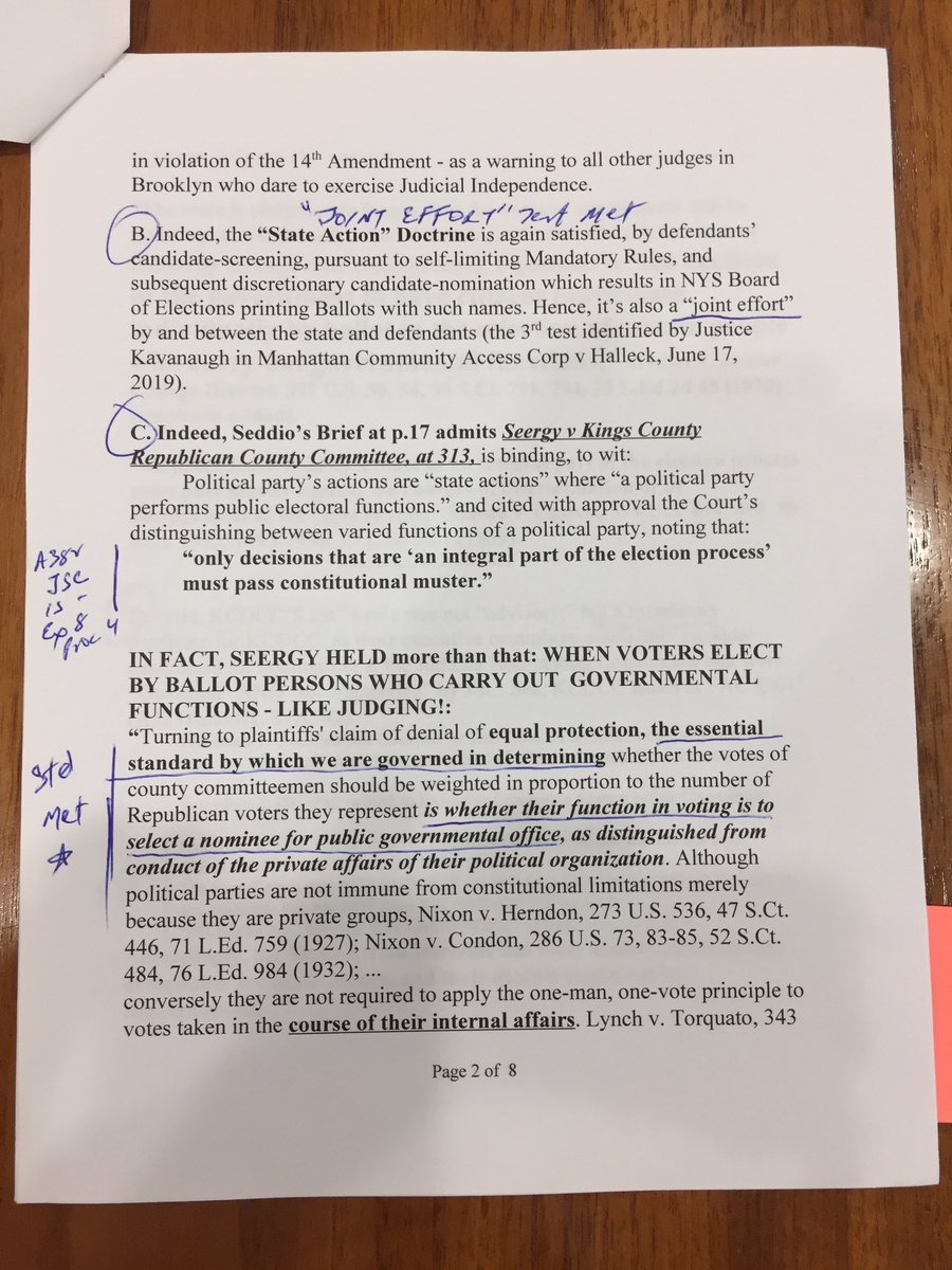 RaviBatra's tweet image. Highest honor, as a lawyer, 2seek2 resurrect exemplary reputation of an incumbent Justice, who was retaliated against for official actions by those who wish😱 to “own” the Court🤗😘. 
Appeared in lofty US #SecondCircuit🇺🇸CtOfApp #ChiefJudgeKatzmann, &amp;amp; Hon. C. JJ Wesley &amp;amp; Bianco🇺🇸