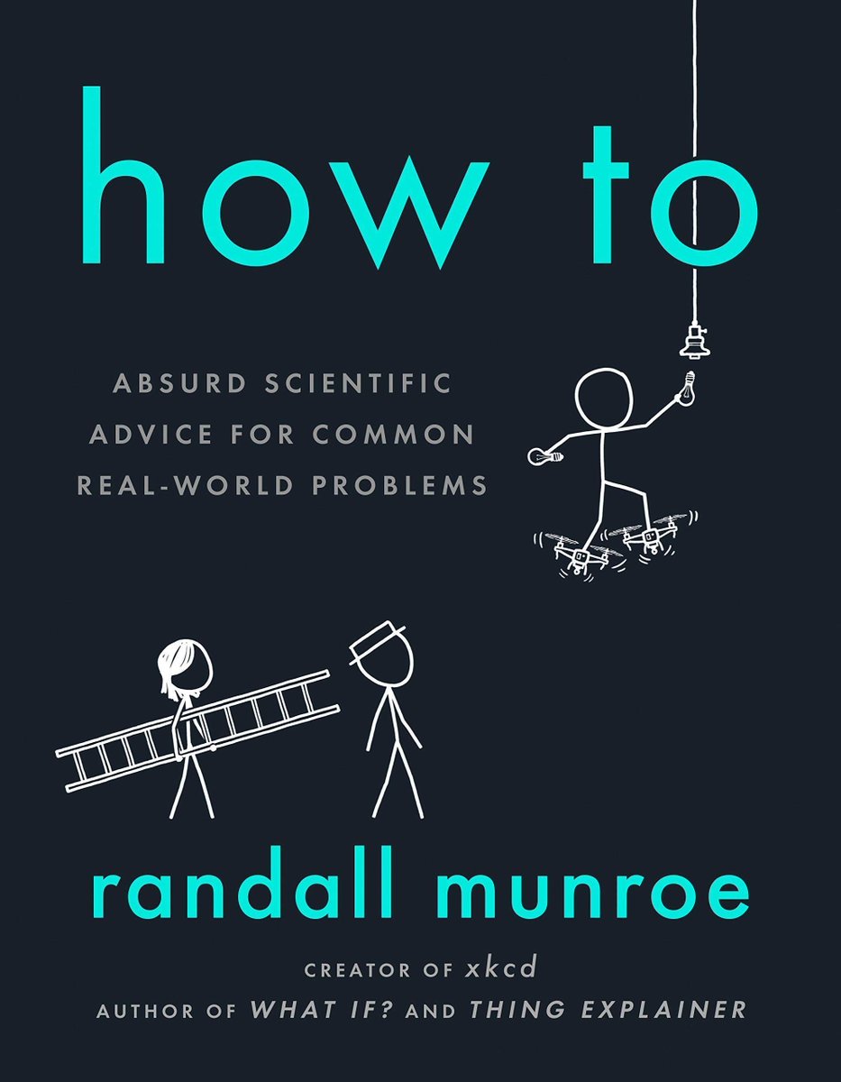 CNUcaptains's tweet photo. Randall Munroe '06 of #xkcd fame is back at it with a new book that tackles common real-world problems with absurd scientific advice. Grab your copy today! #CaptainForLife https://t.co/caJVultdNV