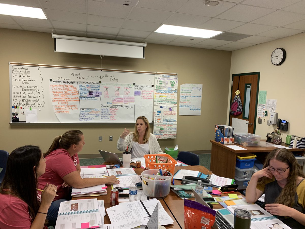 moniquedp11's tweet photo. 3rd Grade Math Curriculum Collaboration focusing on building fraction sense with meaningful experiences!  Go team!!  #mosslearns #ccisdlearns #mathismessyfun  #ccisdelemath @mossmanelem https://t.co/zLRywwjx7c