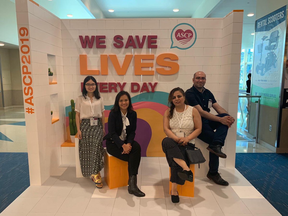 rpmendozaPathMD's tweet photo. SUNY Downstate residents at #ASCP19 #pathology https://t.co/RBAa51YWyJ