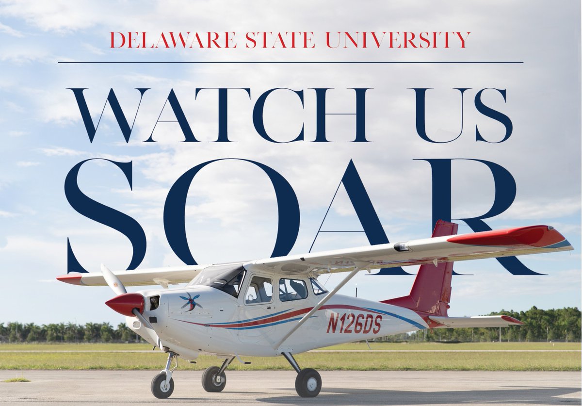 DelStateFdn's tweet image. CELEBRATE OUR NEW PLANES!
Delaware State University is expanding its Aviation Program with 11 new planes! Join us at Delaware Air Park, Wed, Sept. 18 at 10 a.m. to celebrate the arrival of the first of our new planes. For more information, call 302.857.6055.